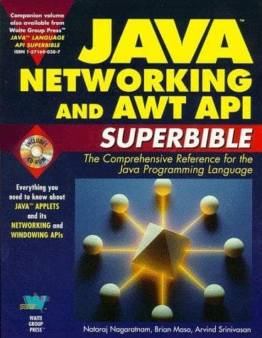 Tapa de Java networking and AWT API superbible