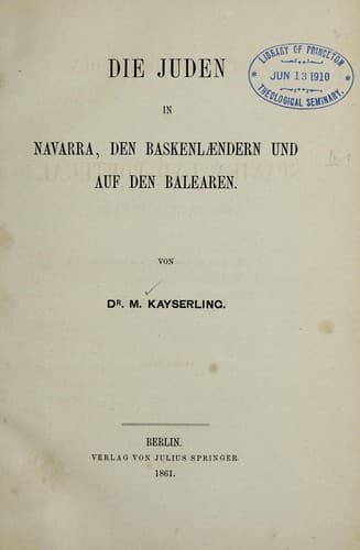 Tapa de Die Juden in Navarra