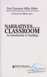 Tapa de Narratives from the classroom