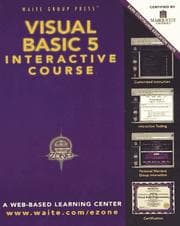 Tapa de Visual Basic 5 interactive course