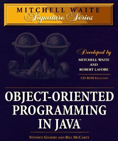 Tapa de Object oriented programming in Java