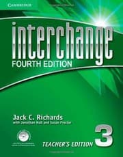 Tapa de Interchange 3. Teacher's edition - 4. ed.