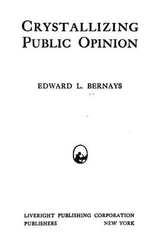 Tapa de Crystallizing public opinion