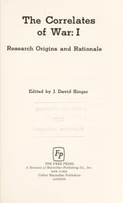 Tapa de The Correlates of war