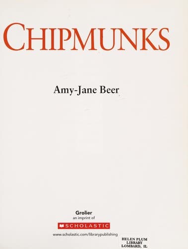 Tapa de Chipmunks