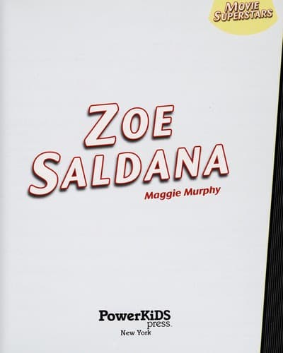 Tapa de Zoe Saldana