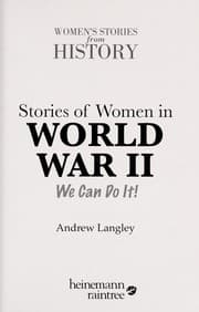 Tapa de Stories of women in World War II