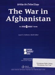 Tapa de The war in Afghanistan