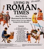 Tapa de Living in Roman Times (Usborne First History)