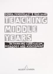 Tapa de Teaching middle years