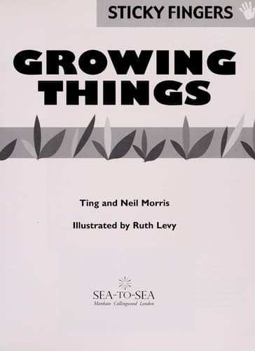 Tapa de Growing things