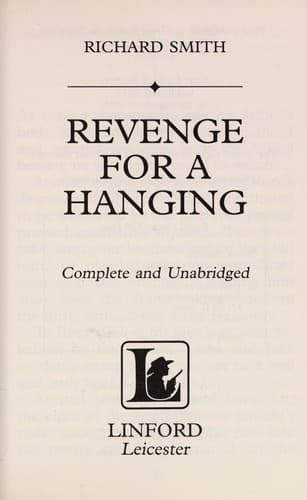 Tapa de Revenge for a hanging