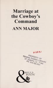 Tapa de Marriage at the Cowboy's Command