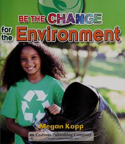 Tapa de Be the change for the environment
