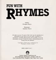 Tapa de Fun with Rhymes