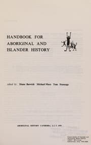 Tapa de Handbook for Aboriginal and Islander history
