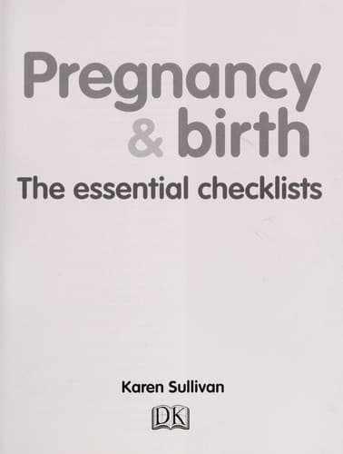 Tapa de Pregnancy & birth