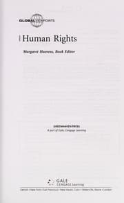Tapa de Human rights