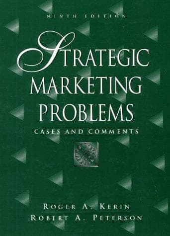Tapa de Strategic marketing problems