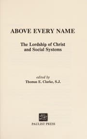 Tapa de Above every name
