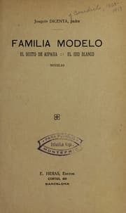 Tapa de Familia modelo. - El busto de Aspasia. - El oso blanco