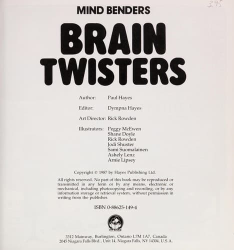 Tapa de Brain Twisters