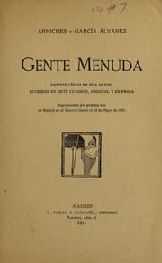Tapa de Gente menuda