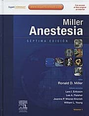 Tapa de Miller anestesia - 7. ed.