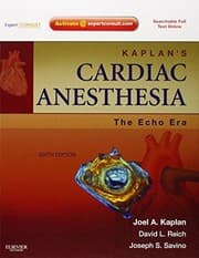 Tapa de Kaplan's cardiac anesthesia : the echo era - 6. ed.