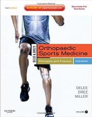 Tapa de DeLee and Drez's orthopaedic sports medicine : principles and practice - 3. ed.