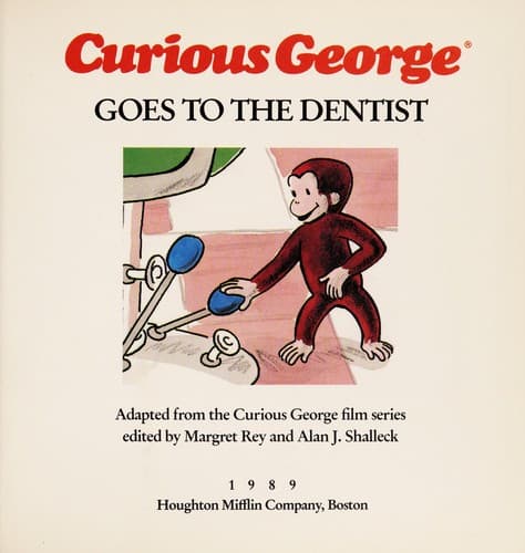 Tapa de Curious George goes to the dentist