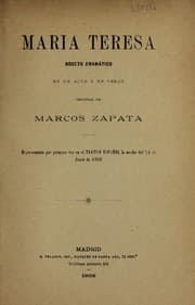 Tapa de María Teresa