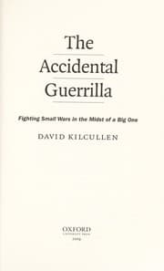 Tapa de The accidental guerrilla