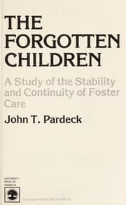 Tapa de The forgotten children