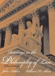 Tapa de Readings in the philosophy of law