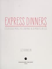 Tapa de Express dinners