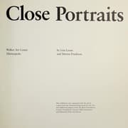 Tapa de Close portraits