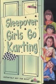 Tapa de The Sleepover Girls Go Karting (The Sleepover Club)
