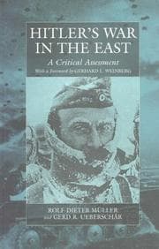 Tapa de Hitler's war in the East, 1941-1945