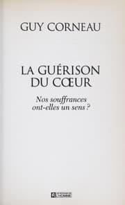 Tapa de La guerison du coeur