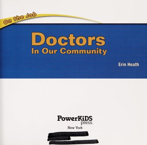 Tapa de Doctors in our community