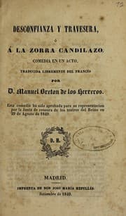 Tapa de Desconfianza y travesura