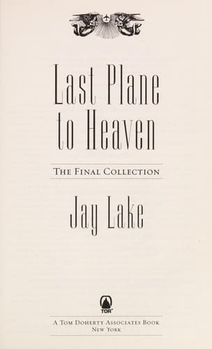 Tapa de Last plane to Heaven