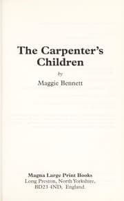 Tapa de The carpenter's children
