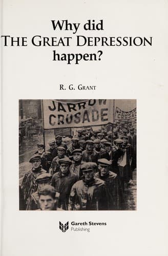 Tapa de Why did the Great Depression happen?