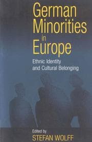 Tapa de German Minorities in Europe