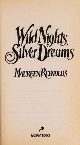 Tapa de Wild Nights, Silver Dreams