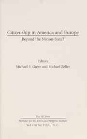 Tapa de Citizenship in America and Europe