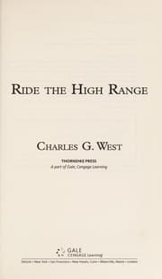 Tapa de Ride the high range