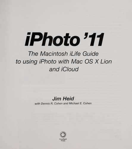 Tapa de IPhoto '11